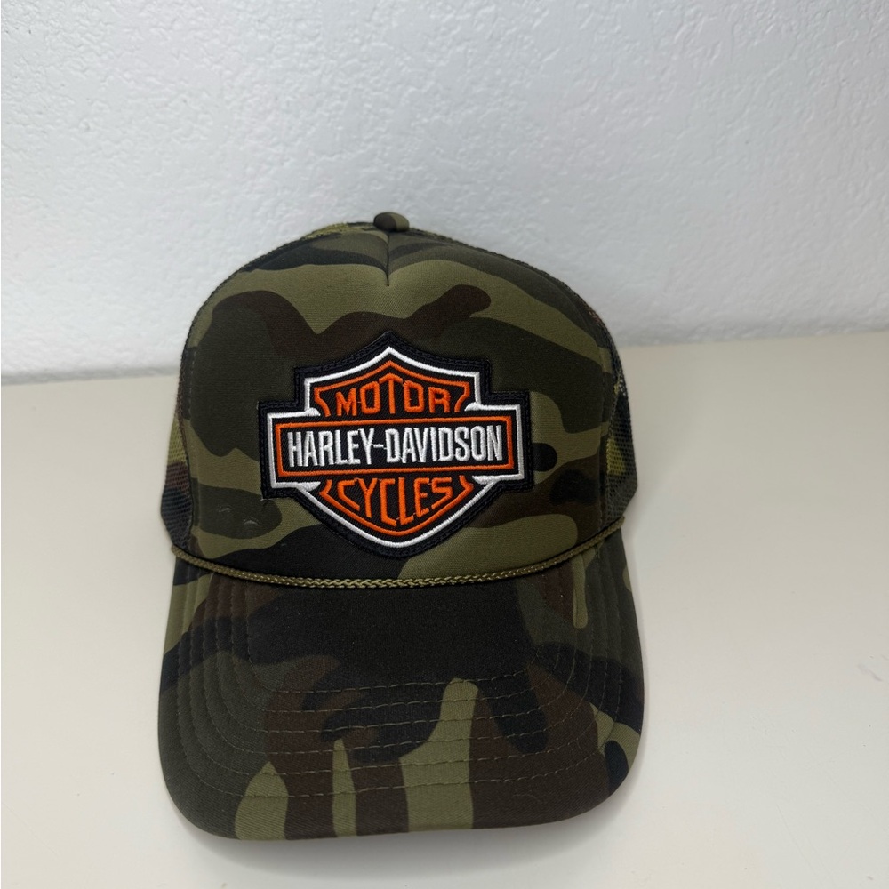 Harley-Davidson Camouflage Trucker Hat